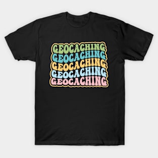 Geocaching Retro Vintage T-Shirt